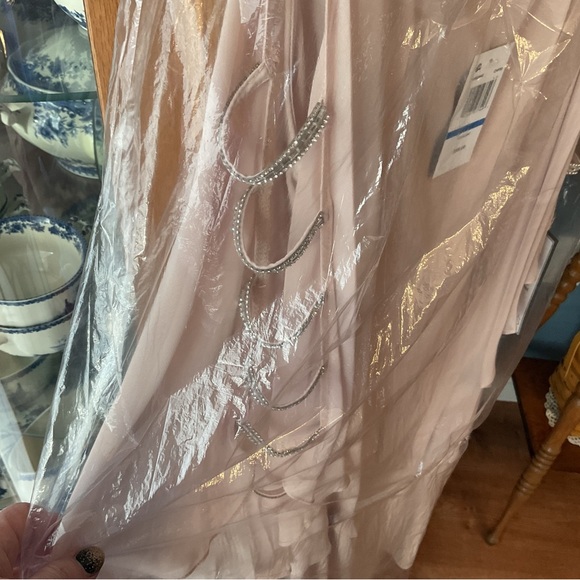 MSK Blush Dress with Beaded Detail NWT - Picture 7 of 12